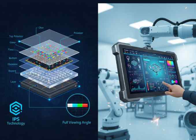 TFT-LCDIPS液晶屏面板结构解析:从