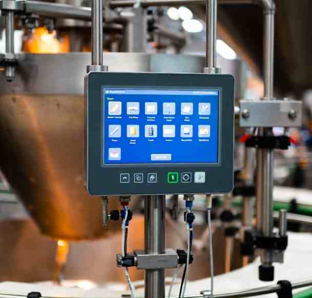 群创LCD工业液晶屏在食